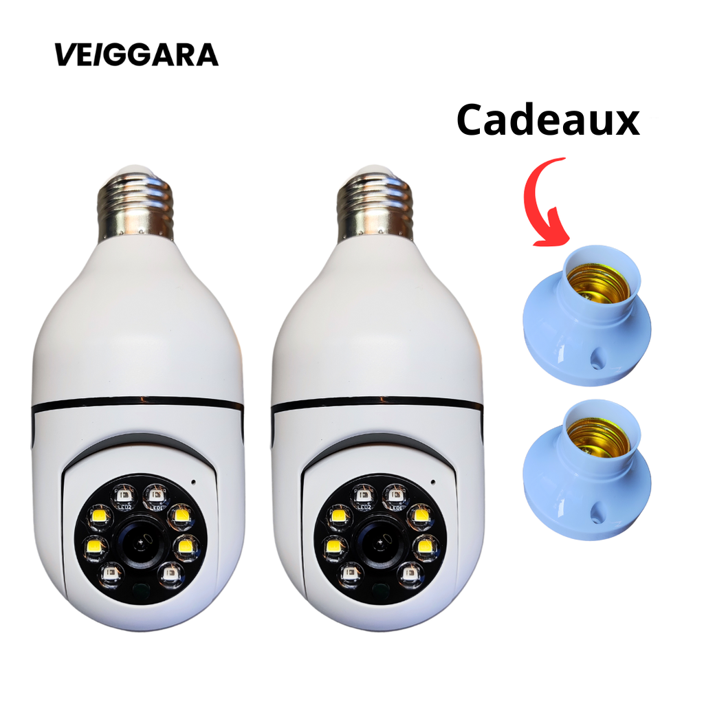 Caméra rotative à 360° - Achetez-en 1, recevez-en 2.